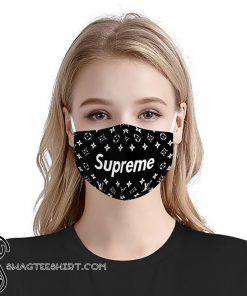 Supreme symbol anti pollution face mask