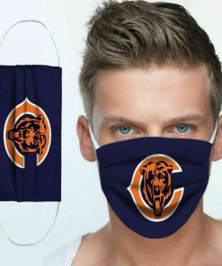 The chicago bears nfl anti pollution face mask 1