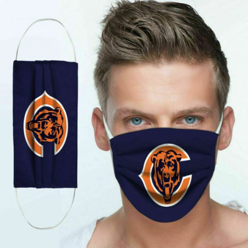 The chicago bears nfl anti pollution face mask 1