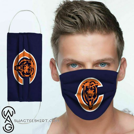The chicago bears nfl anti pollution face mask