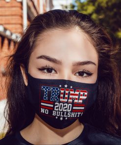 Trump 2020 no bullshit anti pollution face mask 1