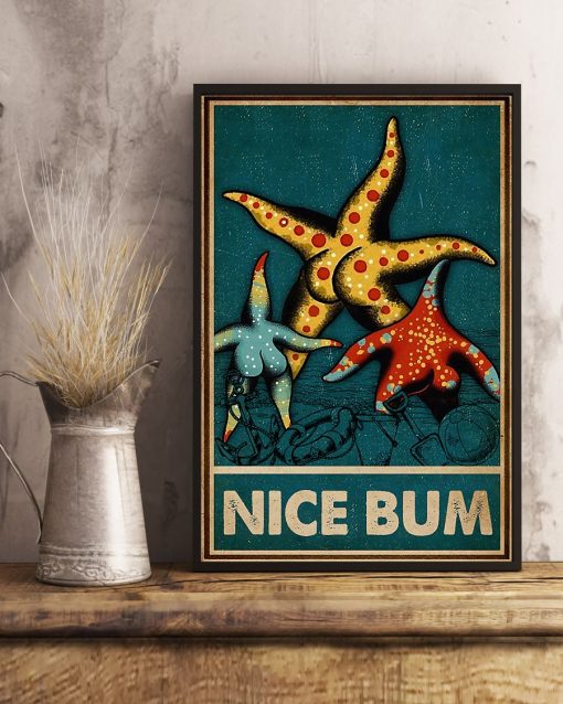 starfish nice bum vintage poster 4