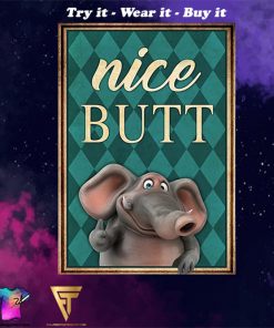 vintage baby elephant nice butt poster - Copy (2)