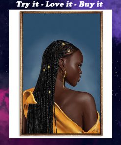 black girl black lives matter poster