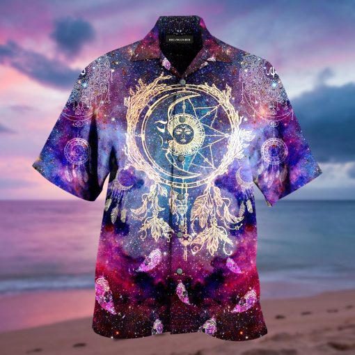 dreamcatcher galaxy full printing hawaiian shirt 3