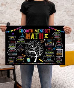 growth mindset tree math poster 2