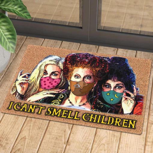 halloween hocus pocus with mask i cant smell children doormat 1 - Copy (2)