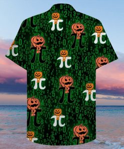 halloween pumpkin pi full printing hawaiian shirt 2