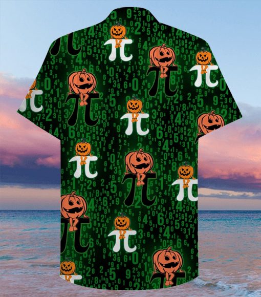 halloween pumpkin pi full printing hawaiian shirt 2