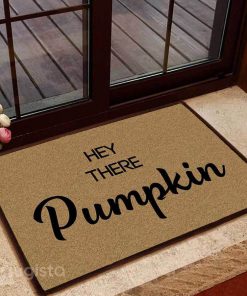 hey there pumpkin doormat 1