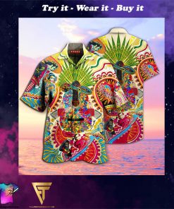 i love hispanic culture full printing hawaiian shirt