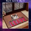 leave cat doormat