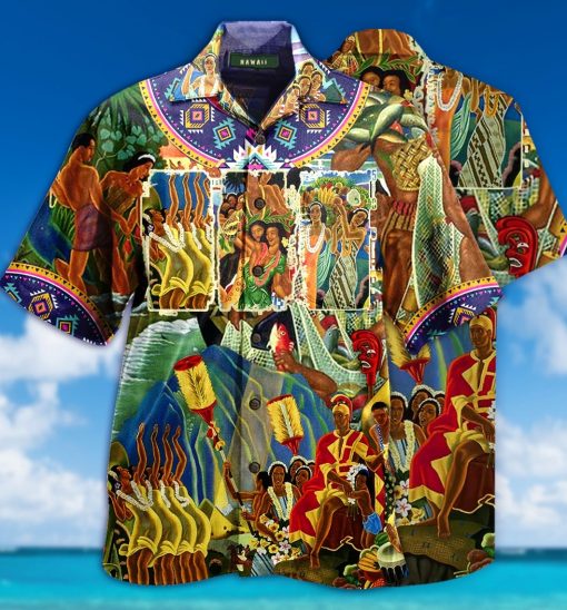 lets explore hawaii full printing hawaiian shirt 1