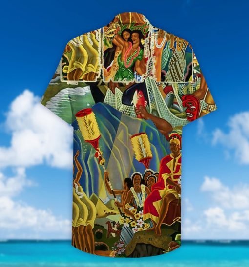 lets explore hawaii full printing hawaiian shirt 2