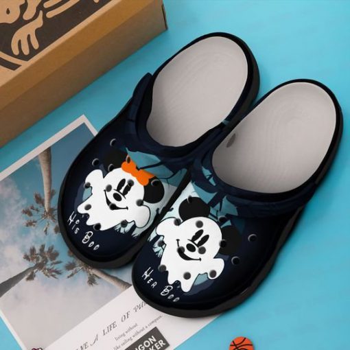 mickey mouse in halloween crocs 1