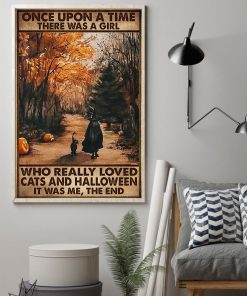 once upon a time there was a girl who really loved cats and halloween poster 2