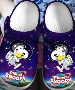 planet snoopy and woodstock in space crocs 1 - Copy (2)