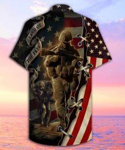 proud memories veteran land of the free hawaiian shirt 2