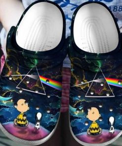 snoopy and charlie brown the dark side of the moon crocs 1 - Copy (2)