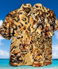 stay cool tiger full printing hawaiian shirt 1