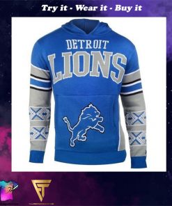the detroit lions nfl full over print shirt
