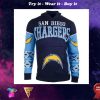 the san diego chargers full over print shirt