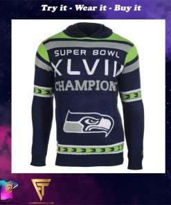 the seattle seahawks super bowl champions full over print shirt