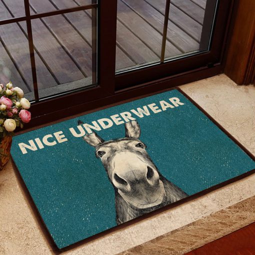 vintage donkey nice underwear doormat 1 - Copy (3)