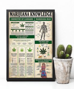 vintage marijuana knowledge poster 4