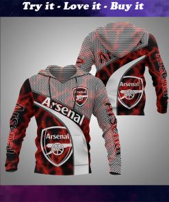 arsenal football club full printing shirt