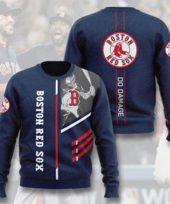 boston red sox do damage full printing ugly sweater 2