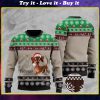 christmas dachshund is this jolly enough pattern ugly sweater