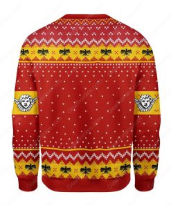 coat of arms of pope pius xi all over printed ugly christmas sweater 5