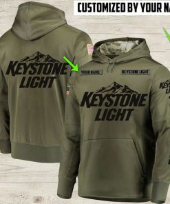 custom name keystone light beer full printing hoodie 1