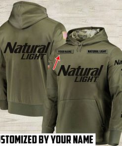 custom name natural light beer full printing shirt 1