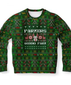 farmers gonno farm full printing christmas ugly sweater 2