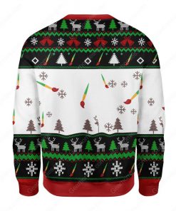 frida kahlo all over printed ugly christmas sweater 5