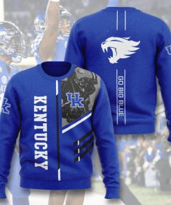 kentucky wildcats go big blue full printing ugly sweater 2