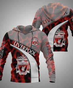 liverpool football club you'll never walk alone full printing hoodie