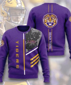 lsu tigers football geaux tigers full printing ugly sweater 2