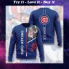 major league baseball chicago cubs everybody in full printing ugly sweater