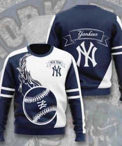 major league baseball new york yankees full printing ugly sweater 3
