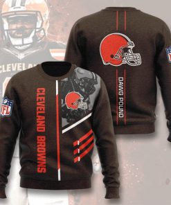national football league cleveland browns dawg pound full printing ugly sweater 2