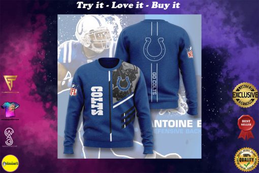 national football league indianapolis colts go colts full printing ugly sweater