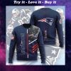 national football league new england patriots go pats full printing ugly sweater