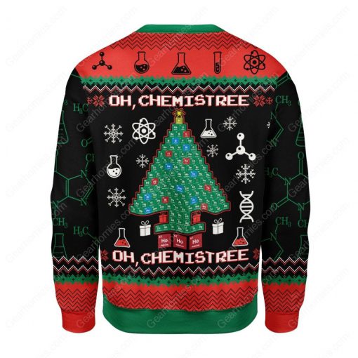 oh chemistree christmas tree all over printed ugly christmas sweater 4