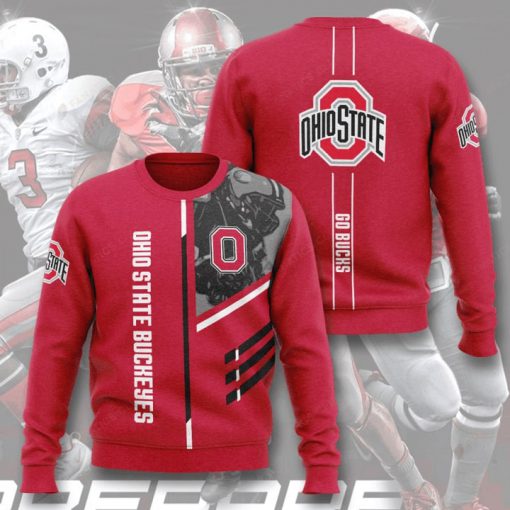 ohio state buckeyes football go bucks full printing ugly sweater 3