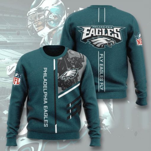philadelphia eagles fly eagles fly full printing ugly sweater 2