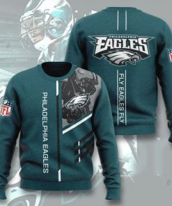 philadelphia eagles fly eagles fly full printing ugly sweater 3