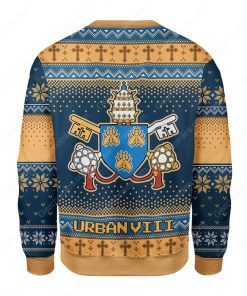 pope urban viii maffeo barberini all over printed ugly christmas sweater 4